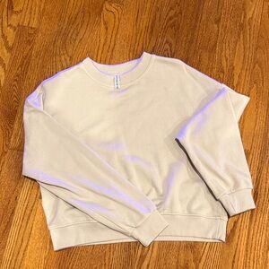 H&M Cream Crew Neck Sweater